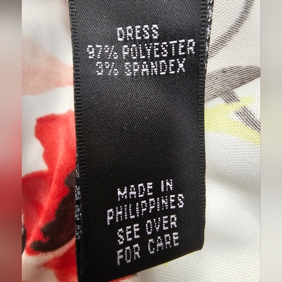 Alyx Woman Belted Floral Fit & Flare Midi Dress Size 16 - Picture 3 of 13